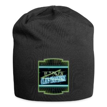 animal geek dinosaur funny gym present - Jersey-Beanie - Schwarz - Vorne