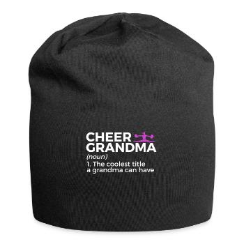 Cheerleader Cheerleading - Jersey Beanie - black - Front
