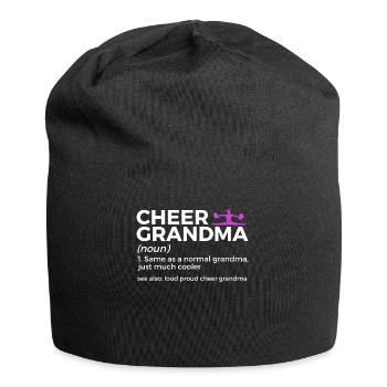 Pom-pom girl Cheerleading - Bonnet en jersey - noir - Devant