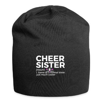 Cheerleader Cheerleading - Jersey Beanie - black - Front