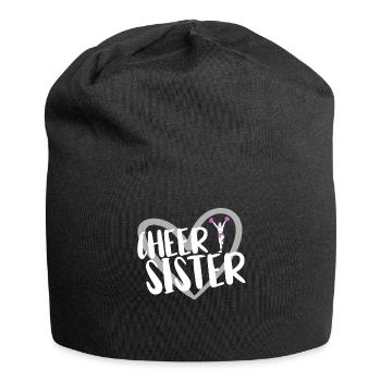 Cheerleader Cheerleading - Jersey-Beanie - Schwarz - Vorne