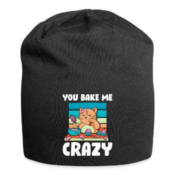 You Bake Me Crazy Baking Gift - Bonnet en jersey - noir - Devant