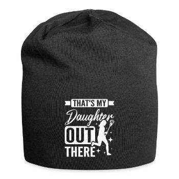 That's my daughter out there Lacrosse - Jersey Beanie - black - Front