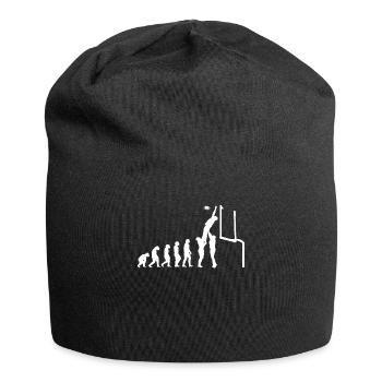 Football player Rugby-ball Football-Game Evolution - Jersey Beanie - black - Front