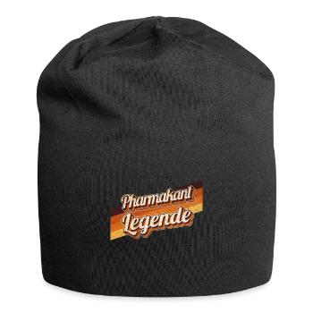 Pharmazeut Geburtstag als Legende geboren - Jersey-Beanie - Schwarz - Vorne