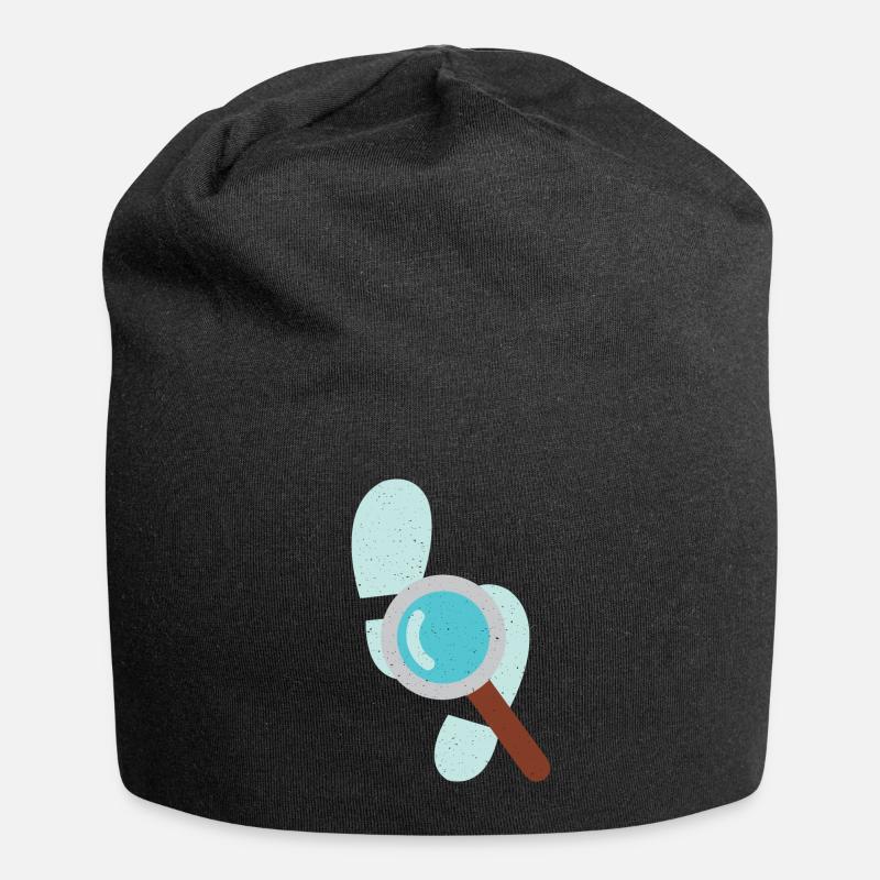 Détective Loupe Détective Privé Expert Graphique - Bonnet en jersey - noir