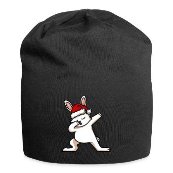 Dabbing Christmas Christmas - Jersey Beanie - black - Front