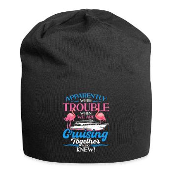 Cruise Ship Shipping - Jersey Beanie - black - Front