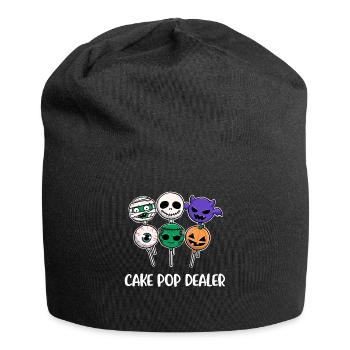 Cake Pop Dealer Cake Cadeau - Bonnet en jersey - noir - Devant