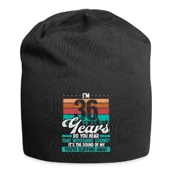 36 ans drôle obtenir vieux humour idée d’anniversaire - Bonnet en jersey - noir - Devant