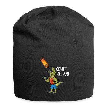 Comet Me Bro Funny T-Rex Dinosaur Pun Gym Workout - Bonnet en jersey - noir - Devant