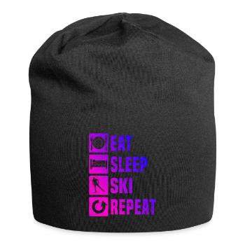 Langlauf Classic Langlauf Langlauf Klassisch - Jersey-Beanie - Schwarz - Vorne