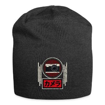 Vintage Japanese Analog SLR Camera Film Retro Phot - Jersey-Beanie - Anthrazit - Vorne