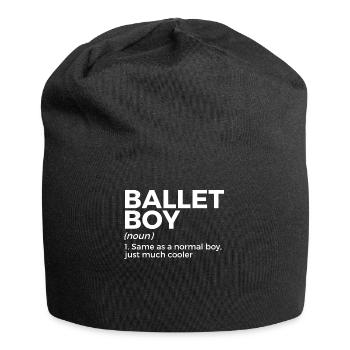 Ballet Dancing - Jersey Beanie - black - Front