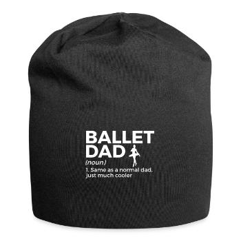 Ballet Tanzen - Jersey-Beanie - Schwarz - Vorne