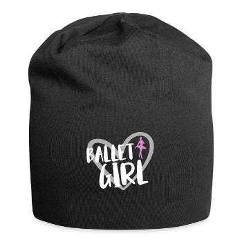 Ballet Tanzen - Jersey-Beanie - Schwarz - Vorne
