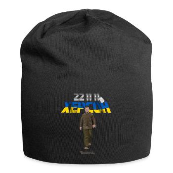 Kherson Tag der Befreiung 11. November 2022 - Jersey-Beanie - Schwarz - Vorne