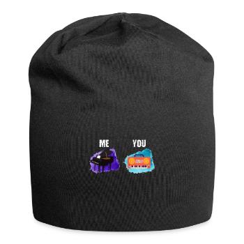 Ich Du - Pianiste Pianiste - Bonnet en jersey - noir - Devant
