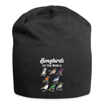 Songbirds Of The World - Jersey Beanie - black - Front