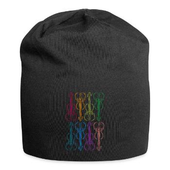 Musician Concert Musician First Fiddle - Jersey Beanie - black - Front
