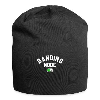 Banding-Modus bei Magen-Sleeve-Bariatrische Chirurgie - Jersey-Beanie - Schwarz - Vorne