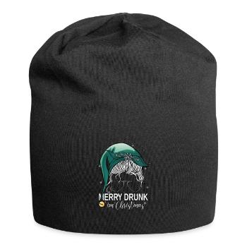 Merry Drunk Im Christmas Ugly Sweater Weihnachts - Jersey-Beanie - Schwarz - Vorne