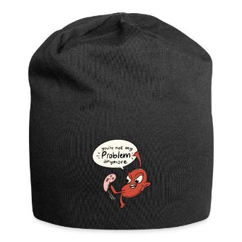 Manchon Bastrique Plus mon problème pour Gastric - Bonnet en jersey - noir - Devant
