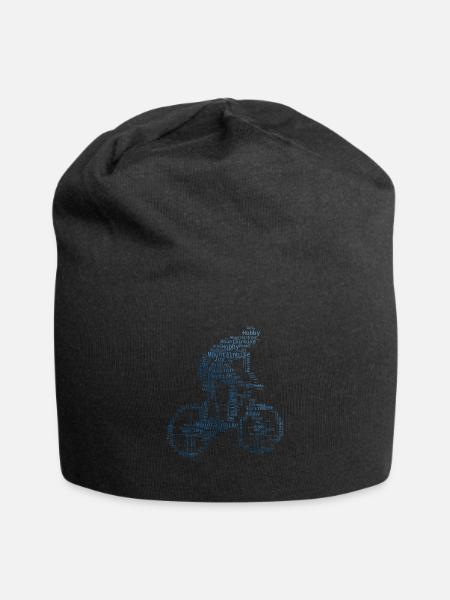 Cyclist MTB Cycling Mountain Bike Women - Jersey Beanie - black