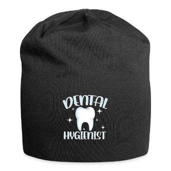 Hygiéniste dentaire Dentiste Équipe d’hygiène dentaire - Bonnet en jersey - noir - Devant