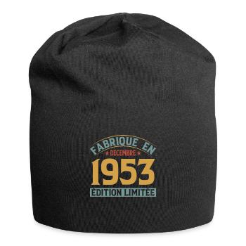 Fabriqué En Décembre 1953 Édition Limitée - Bonnet en jersey - noir - Devant