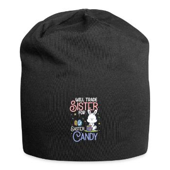 Sister Easter - Jersey Beanie - black - Front