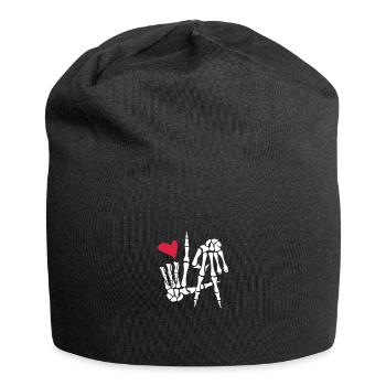 Los Angeles - Jersey-Beanie - Schwarz - Vorne