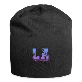 Los Angeles - Jersey Beanie - black - Front