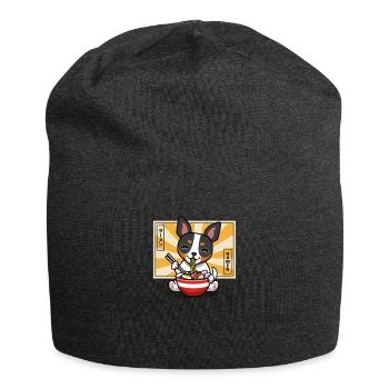 Rat Terrier - Bonnet en jersey - charbon - Devant