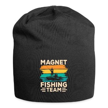 Magnet Fishing Team Magnet Fishing Magnet Fishermen - Jersey Beanie - black - Front