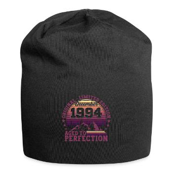 Cadeau original du 28e anniversaire de décembre 1994 - Bonnet en jersey - noir - Devant