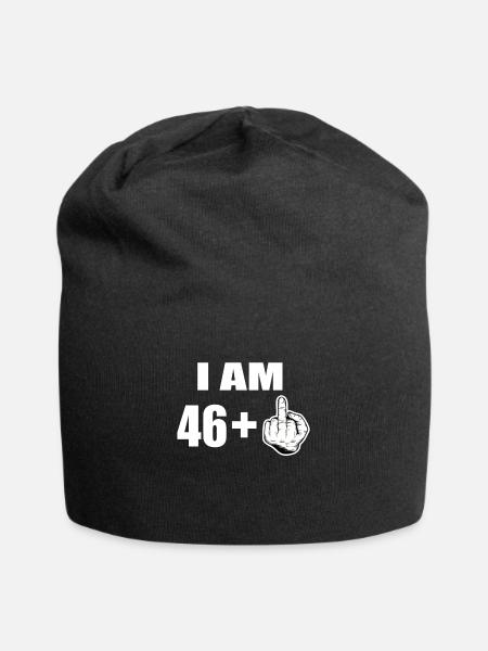 47e anniversaire - Bonnet en jersey - noir