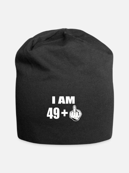 50e anniversaire - Bonnet en jersey - noir
