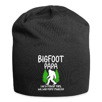 Bigfoot Party Supplies Bigfoot Papa - Jersey Beanie - black - Front