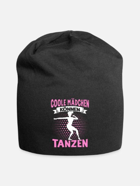 Echte Frauen Können Tanzen. Dance Tanz Sprüche - Jersey-Beanie - Schwarz