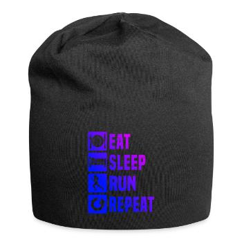 Jogging Running Fitness Cross Country Running - Bonnet en jersey - noir - Devant
