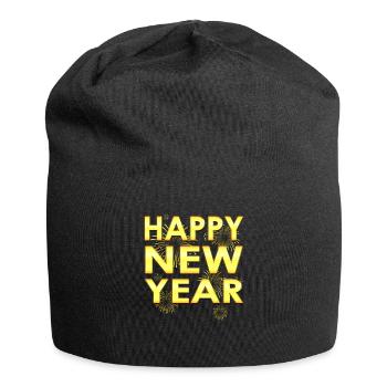 New Years Eve Countdown Celebration - Jersey Beanie - black - Front