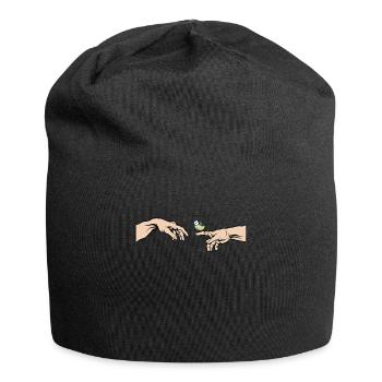 Blue Tit Bird Of The Year Blue Tit - Jersey Beanie - black - Front