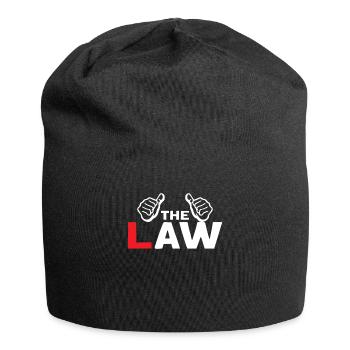 Gardener Lawn Mower Garden Lovers The Law - Jersey Beanie - black - Front