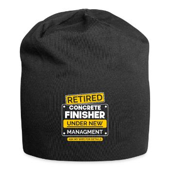 Concrete builder retirement - Jersey Beanie - black - Front