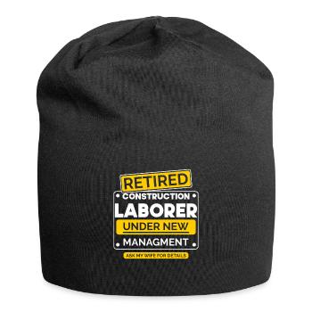Builder Retirement - Jersey Beanie - black - Front