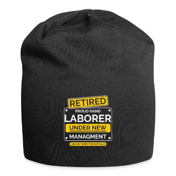Retirement - Jersey Beanie - black - Front