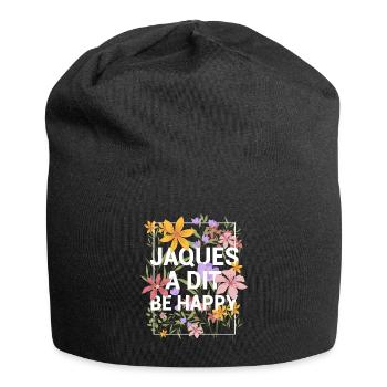 Expression Francaise Drole Pour Femme - Bonnet en jersey - noir - Devant
