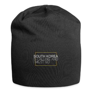 Corée du Sud - Bonnet en jersey - noir - Devant