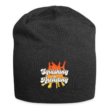 Schleim quetschen und kneten Schleim Splat Logo - Jersey-Beanie - Anthrazit - Vorne